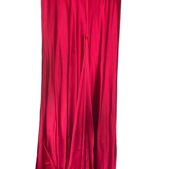 Vintage Warner Brothers Costume Department Satin Dina Bar-el Gown 30's Bias Cut - Picture 15 of 15